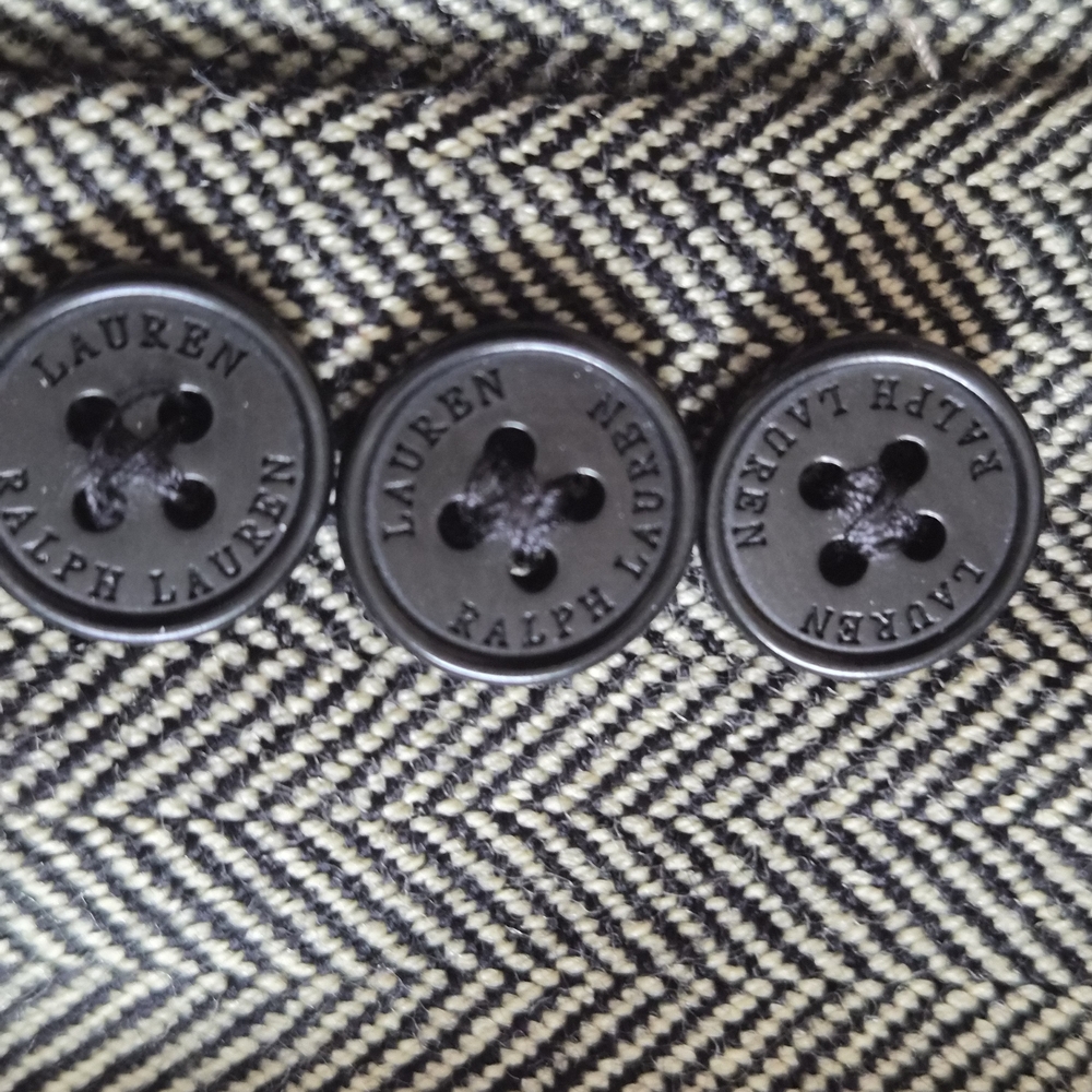 Ralph Lauren Gray Blazer with Embroidered Emblem - Picture 10 of 10